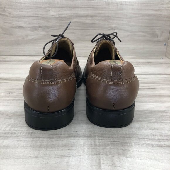 Belvedere Shoes Mens 12 EEE Baybridge Brown Leather Lace Up Derby Oxfords main image 11